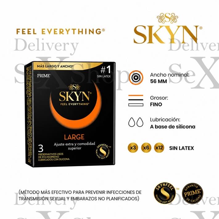 Preservativo SKYN MEGA tamaño XL